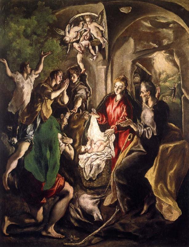 El Greco The Adoratin of the Shepherds